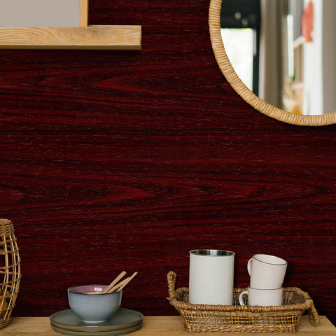 Opulent Red Oak Wallpaper