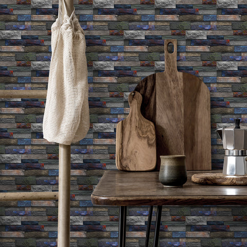 nature stone wallpaper accent wall