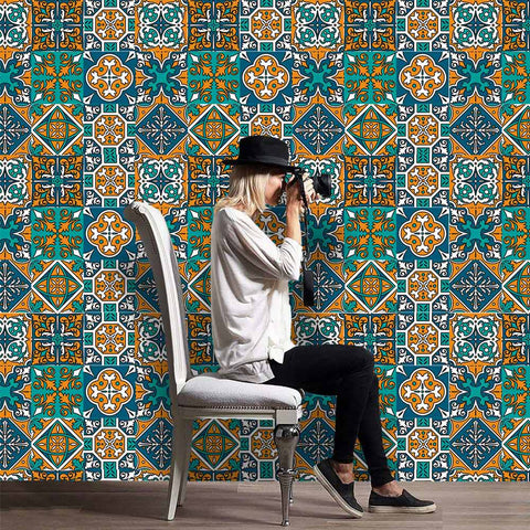 Mediterranean style tiles: an artistic choice to light up the space