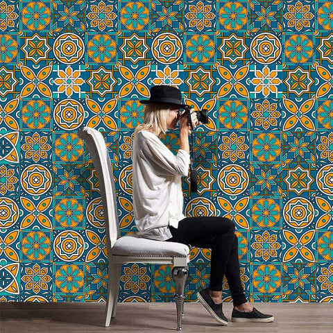 Moroccan style tile stickers: an artistic choice for decorating space