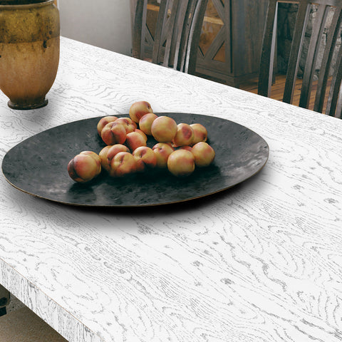 Whitewashed Oak Grain Wallpaper