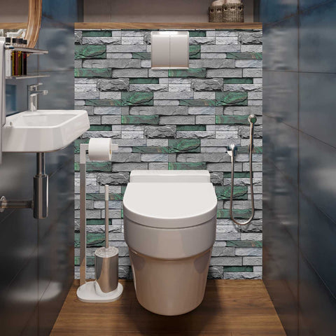 Waterproof Peel and Stick Floor Tiles for Home Decor, Kitchen, and Bathroom