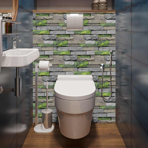 Retro Tile Stickers for Stairs, Bathroom, and Kitchen Backsplash