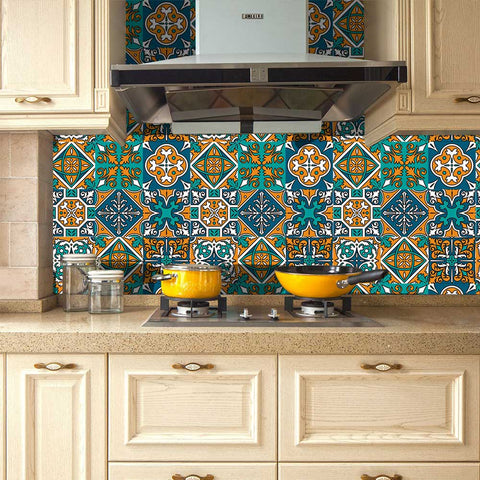 Mediterranean style tiles: an artistic choice to light up the space