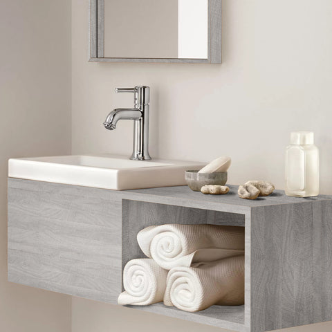 Sleek Ash Wood Grain Wallpaper