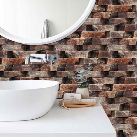 Modern Self-Adhesive Wall Tiles for Kitchen, Bathroom, and Living Room Decor