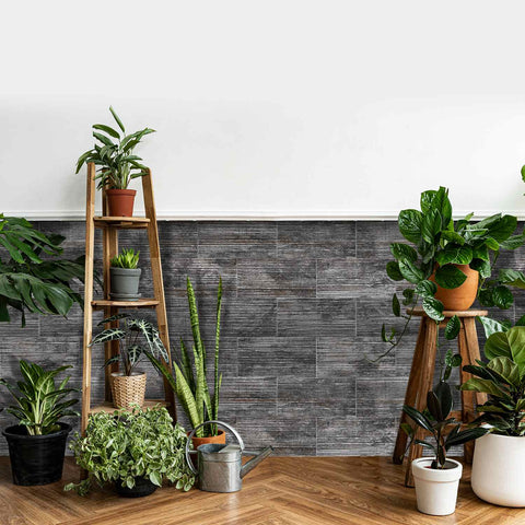 Retro PE Foam Tile Stickers for Kitchen Backsplash and Bathroom Walls Self Adhesive Easy to Clean Removable No Glue Residue Home Decor