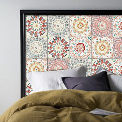 Romantic Mandala: The Artistic Beauty of Tile Stickers