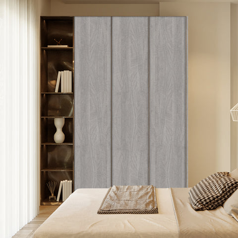 Sleek Ash Wood Grain Wallpaper