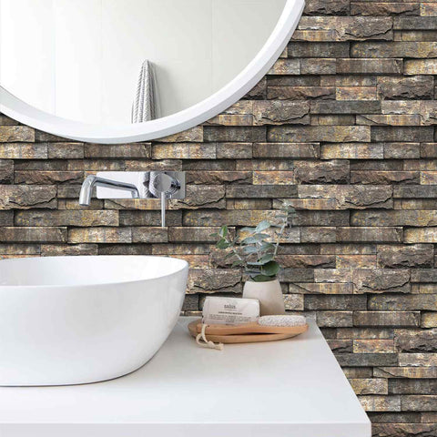 Tile Stickers Effect for Kitchen, Bathroom, and Home Decoration, Quick and Stylish Makeover