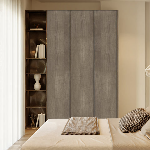 Smoky Grey Oak Wallpaper