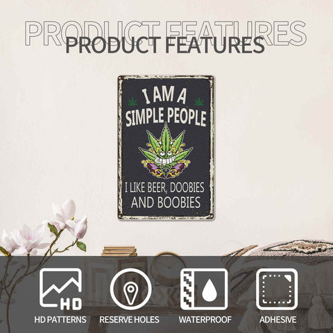 American retro Foam Decorative Painting-Cheers to Simple Pleasures: Retro Foam Art Celebrating Beer and Chill Vibes