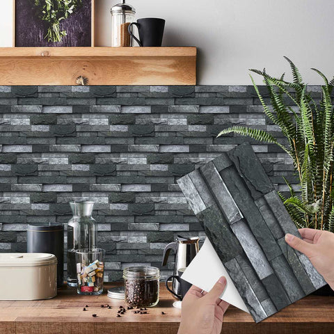 Stick on Tiles for Bathroom and Kitchen Walls, Waterproof and Durable for Long-lasting Style