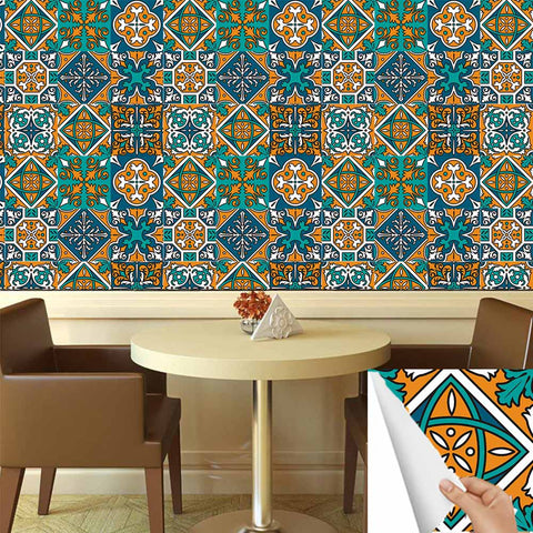 Mediterranean style tiles: an artistic choice to light up the space