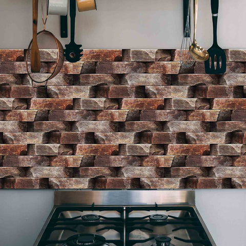 Modern Self-Adhesive Wall Tiles for Kitchen, Bathroom, and Living Room Decor