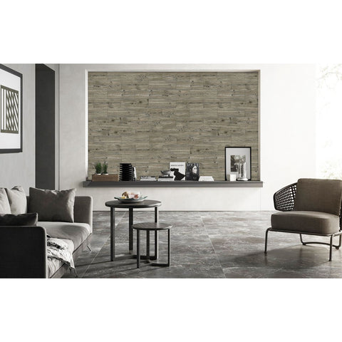 Frosted Wood Tile Stickers Easy-to-Use Moisture-Proof and Heat-Insulating Ideal for Kitchen Bathroom and Home Decoration