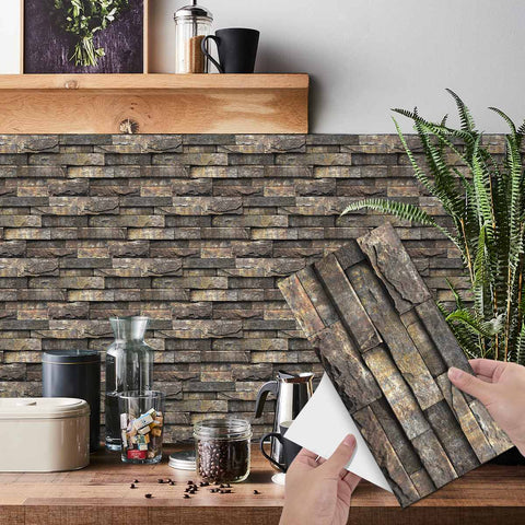 Tile Stickers Effect for Kitchen, Bathroom, and Home Decoration, Quick and Stylish Makeover