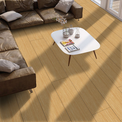 Realistic Wood Texture Vinyl Peel and Stick Floor Tile for Modern Living Spaces