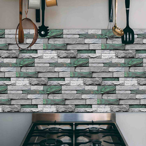 Waterproof Peel and Stick Floor Tiles for Home Decor, Kitchen, and Bathroom