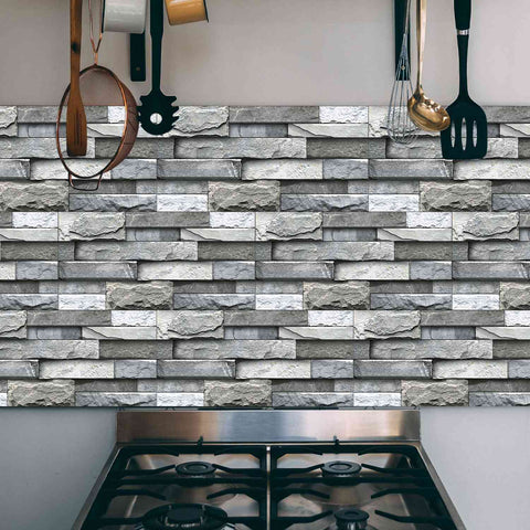 Tile Peel and Stick for Kitchen, Bathroom, and Backsplash, Easy to Apply and Remove