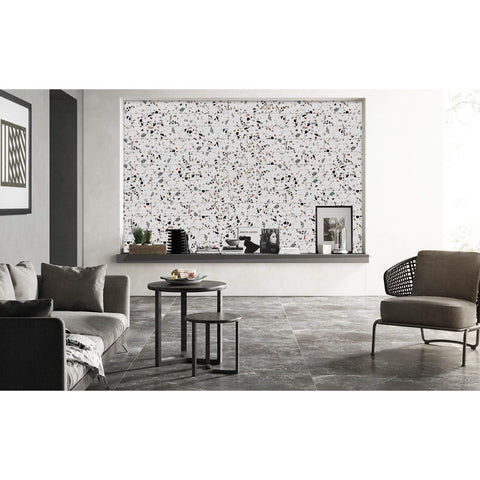 Earthy Terrazzo Mix Peel and Stick Tile Stickers for Kitchen Backsplash and Bathroom