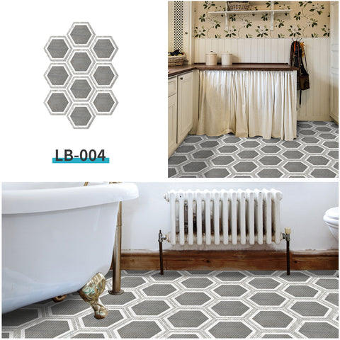 Combination of fashion and practicality: hexagonal tiles, a harbor of art and comfort