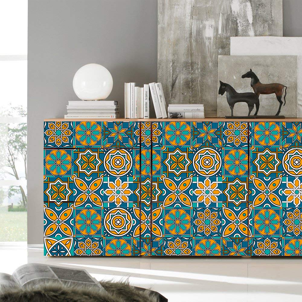 Moroccan style tile stickers: an artistic choice for decorating space