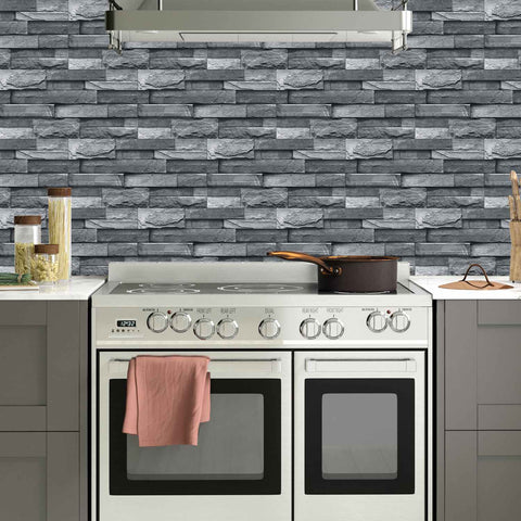 Stick on Wall Tiles for Kitchen, Bathroom, and Stairs, Versatile and Easy to Use