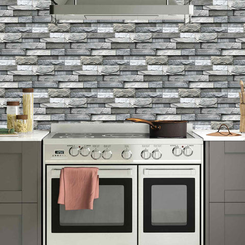 Tile Peel and Stick for Kitchen, Bathroom, and Backsplash, Easy to Apply and Remove