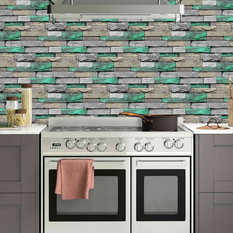 Elegant Peel and Stick Wall Tiles for Living Room, Bedroom, and Kitchen