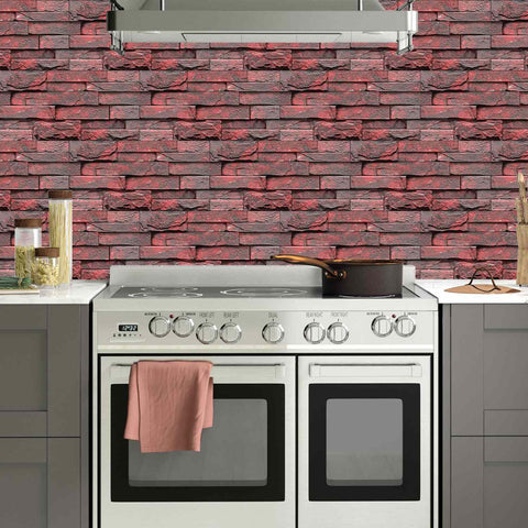 Textured Marble Peel and Stick Tiles for Kitchen, Bathroom, and Home Improvement