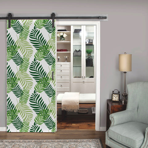 Tropical Green Forest Wallpaper - Interwoven Layers of Greenery in a Natural Design