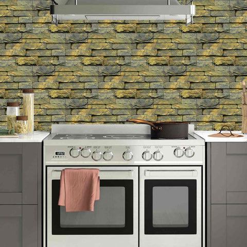 Flexible and Moisture Resistant Wall Stickers for Bathroom, Kitchen, and Stairs