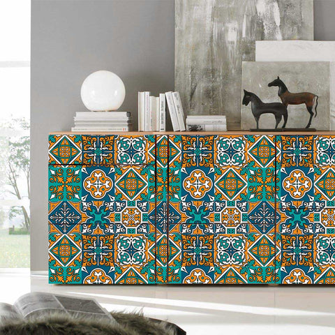 Mediterranean style tiles: an artistic choice to light up the space