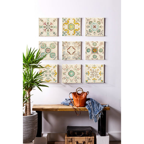 Pastoral style tile stickers: bring natural and fresh beauty to the space