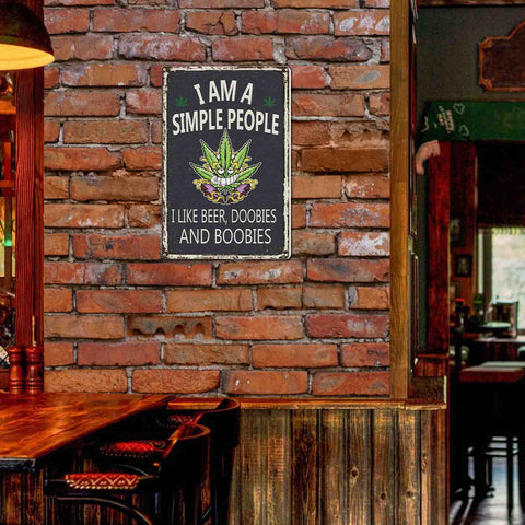 American retro Foam Decorative Painting-Cheers to Simple Pleasures: Retro Foam Art Celebrating Beer and Chill Vibes