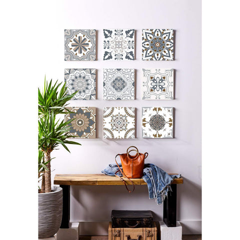 Grey Blossom Creative tile stickers