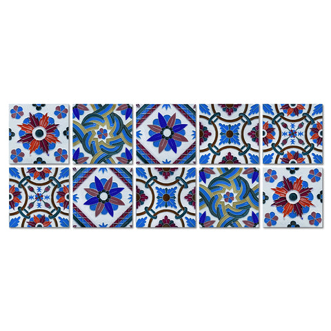 Color Symphony: The Artistic Dance of Tile Stickers