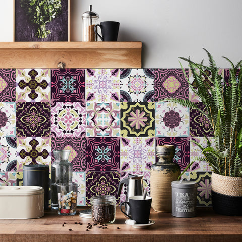 Dreamlike pastel tiles: add romance to the space