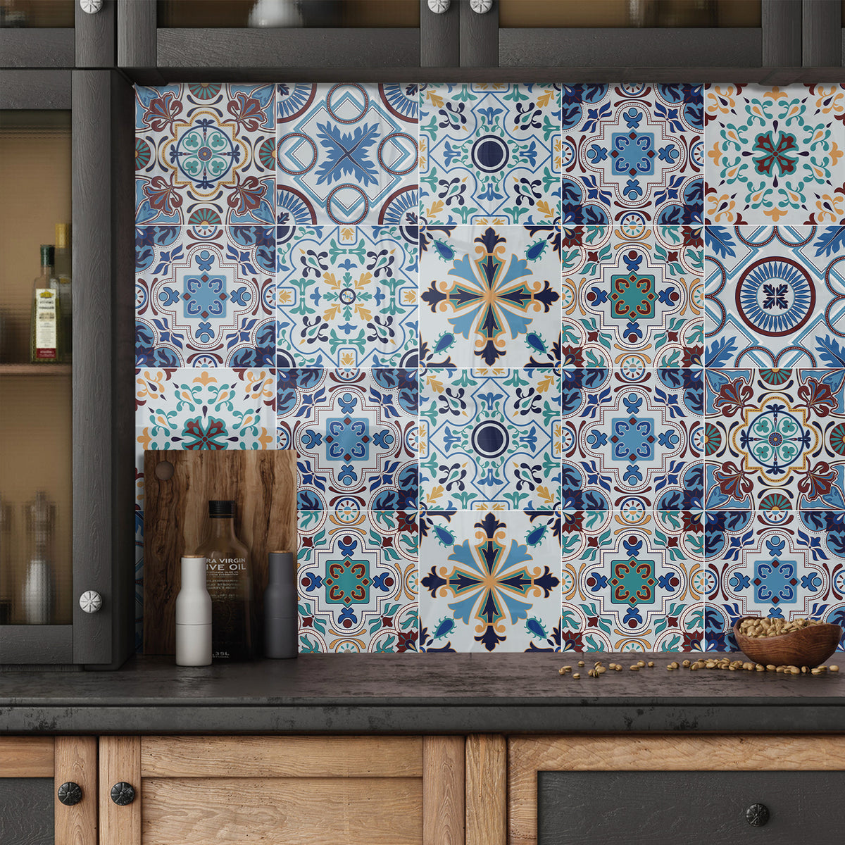 Ocean style: the artistic charm of tile stickers