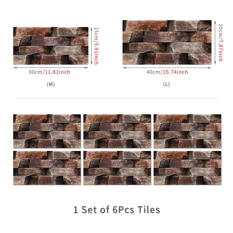 Modern Self-Adhesive Wall Tiles for Kitchen, Bathroom, and Living Room Decor