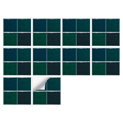 Lilles Green Simple Peel & Stick Application, Safe Materials, Easy to Remove Provence Wall Stickers