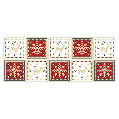 Christmas style tiles: create a warm and festive atmosphere