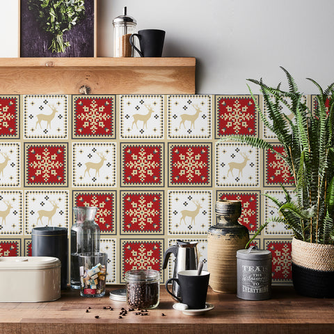 Christmas style tiles: create a warm and festive atmosphere