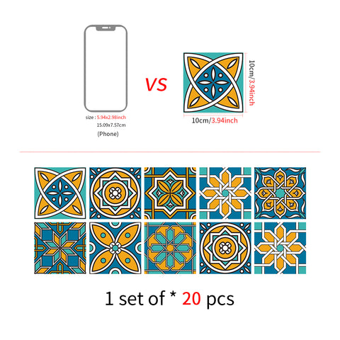 Moroccan style tile stickers: an artistic choice for decorating space