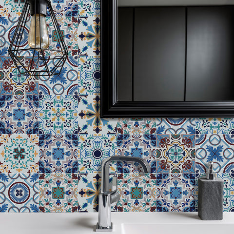 Ocean style: the artistic charm of tile stickers