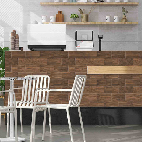 Self-Adhesive Retro Tile Stickers for Kitchen and Bathroom Backsplash, Easy to Install and Waterproof for Home Decoration