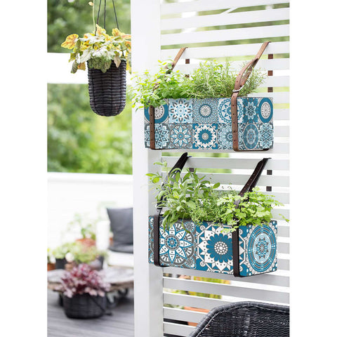 Blue Medallion Creative tile stickers