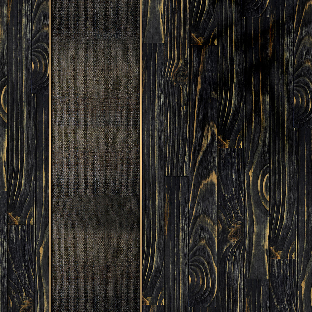 Black Wood Wallpaper Texture