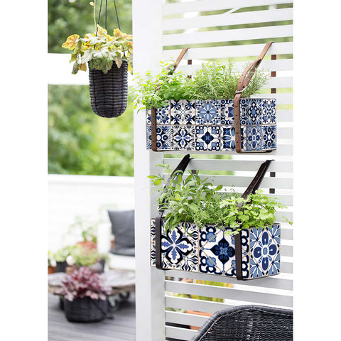 Blue Mosaic Tiles Creative tile stickers